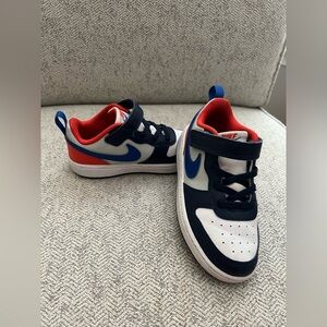 Nike Kids' Navy and Red Sneakers